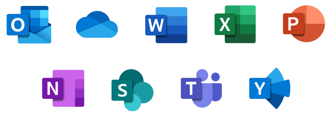 Office 365logos